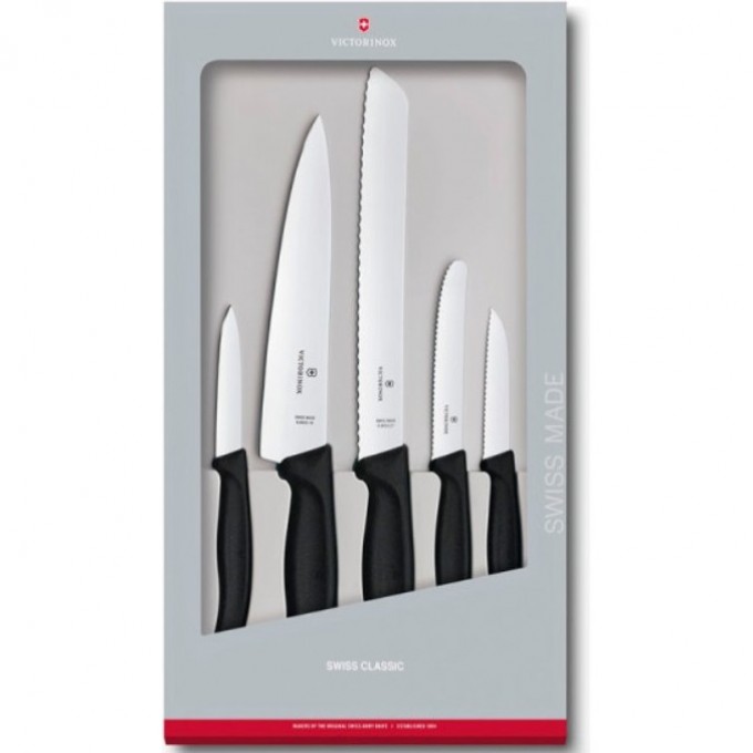 Набор кухонных ножей VICTORINOX SWISS CLASSIC KITCHEN 6.7133.5G Набор кухонных ножей VICTORINOX SWISS CLASSIC KITCHEN 6.7133.5G
