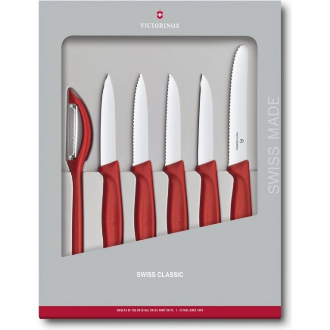 Набор ножей VICTORINOX SWISS CLASSIC PARING KNIFE SET 6.7111.6G Набор ножей VICTORINOX SWISS CLASSIC PARING KNIFE SET 6.7111.6G