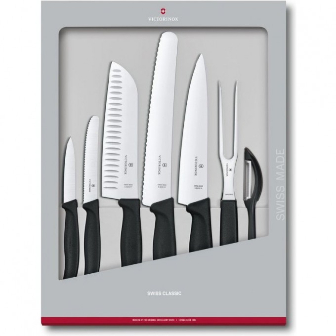 Набор ножей VICTORINOX SWISSCLASSIC KITCHEN SET 6.7133.7G Набор ножей VICTORINOX SWISSCLASSIC KITCHEN SET 6.7133.7G