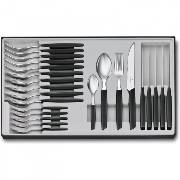 Набор столовых принадлежностей VICTORINOX SWISS MODERN 6.9093.12W.24 Набор столовых принадлежностей VICTORINOX SWISS MODERN 6.9093.12W.24